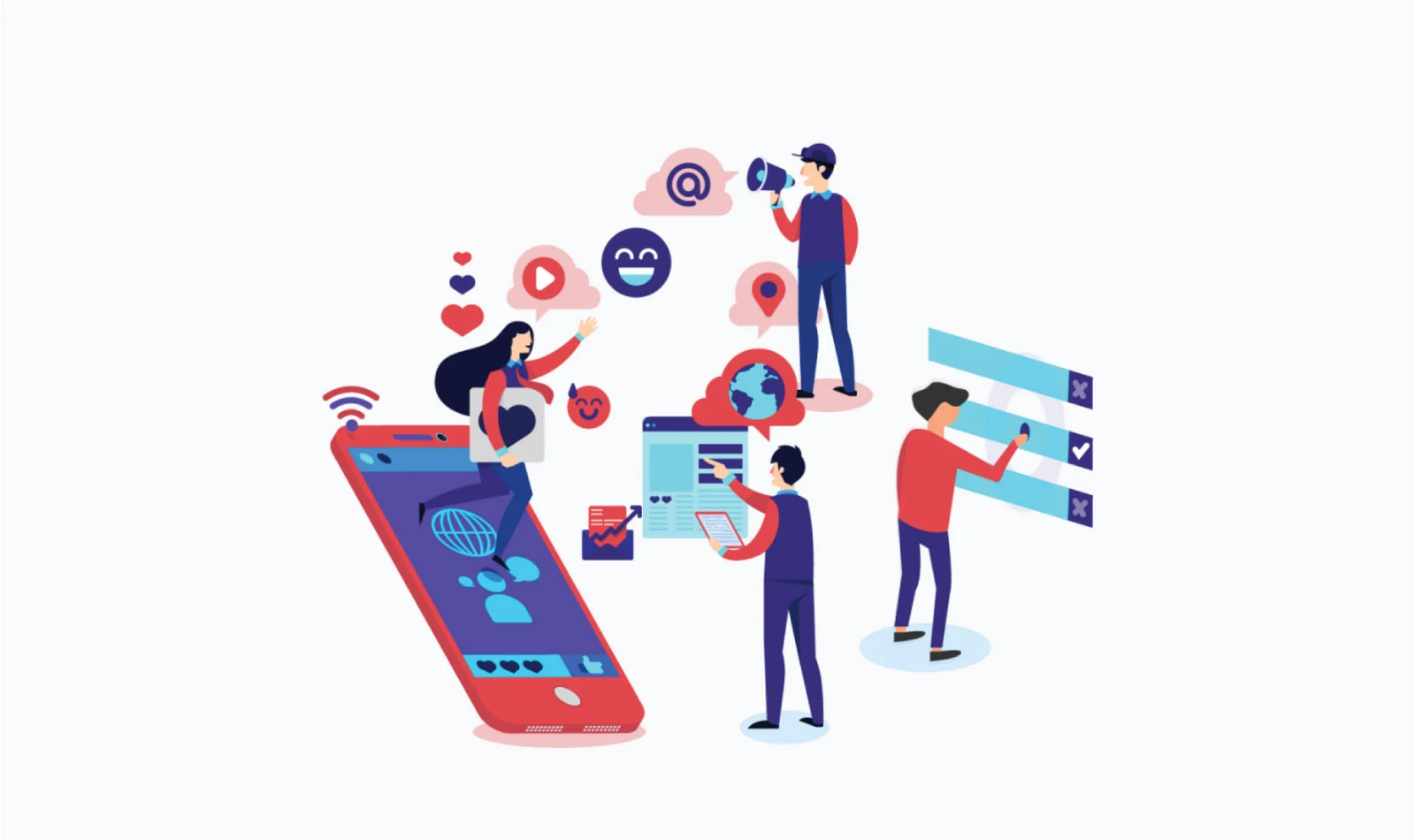 digital marketing services poster